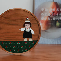 Kiezakka 木繪雜貨 Coffee Plate - Pudding KZ06