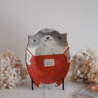 Fumiko Tsuchihashi 土橋文子 - Animal Shaped Plate FT17 #5