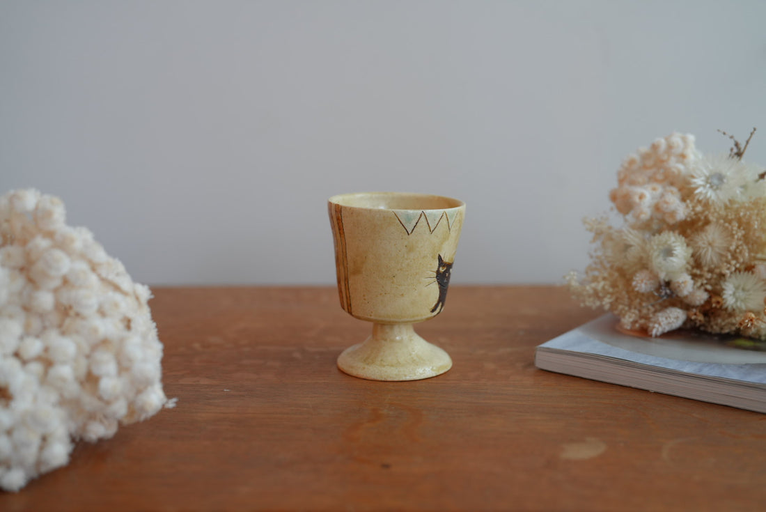 Shoko Hirano 平野照子 Cat Goblet SR10 #4