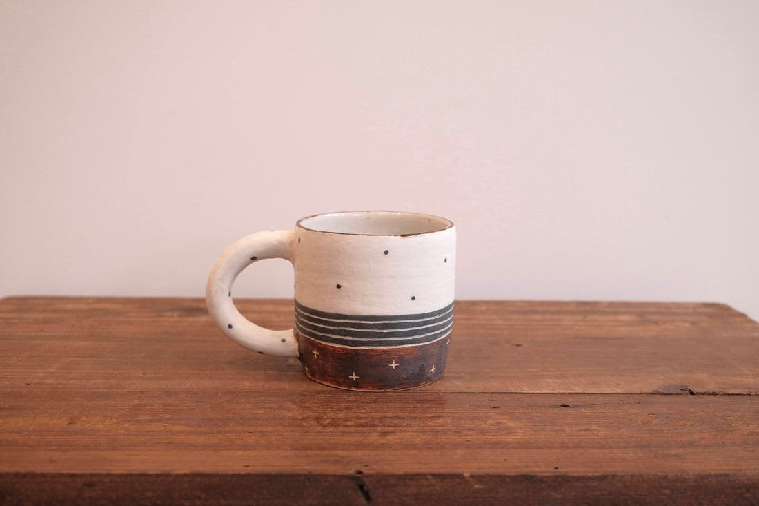 Emishi Kobo 池田匡優&美弥子 - Straight Mug EK06