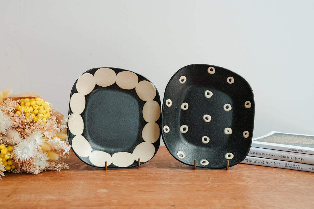 Ken Aoki 青木挙 Square Plate KE08