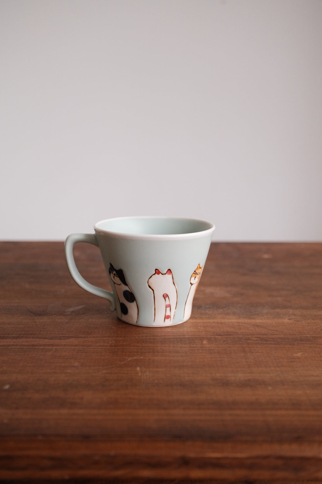 Hasami Ware Matte Cat Mug