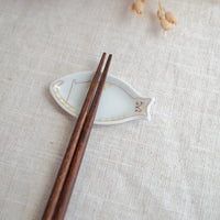 Kutani Ware Chopstick Rest