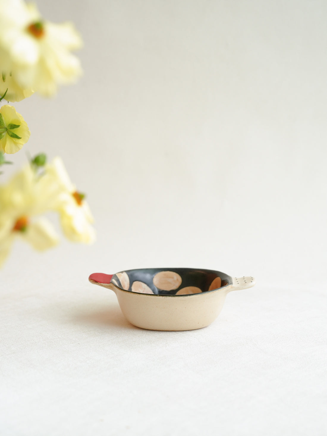 Misuzu Ishigami 石神美鈴 Small Double Handled Animal Square Plate MIS12