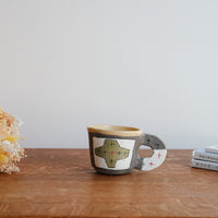 Hapun Pottery 拝志睦子 Mug with Flat Handle HP19