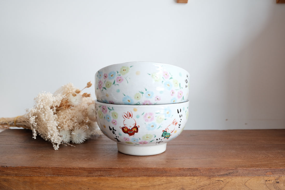 夕立窯 Japanese Style Ramen Bowl