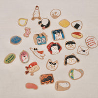 Kayoko Takahashi Sticker Flakes White KT05