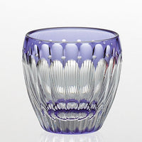 Kagami Crystal - Sake Glass, Edo Kiriko "Chrysanthemum" By Satoshi Nabetani