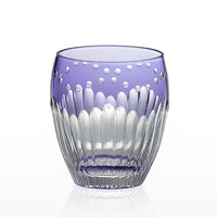 Kagami Crystal - Whiskey Glass, Edo Kiriko “Chrysanthemum” By Satoshi Nabetani, Master of traditional crafts