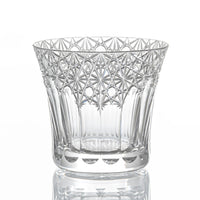Kagami Crystal - Whiskey Glass, Edo Kiriko “Yume-iro” White