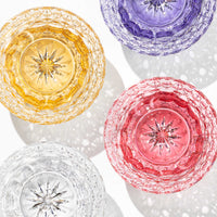Kagami Crystal - Whiskey Glass, Edo Kiriko “Yume-iro” Red