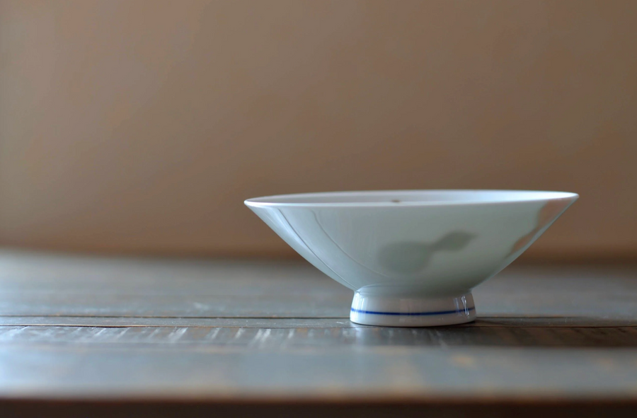 Hakusan Hasami Flat Bowl