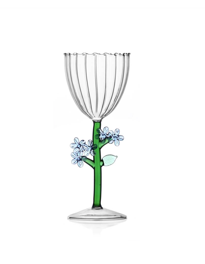 ICHENDORF BOTANICA optical stemmed glass