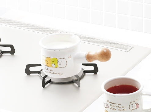 Japan Made Sumikko Gurashi Enamel Milk Pot