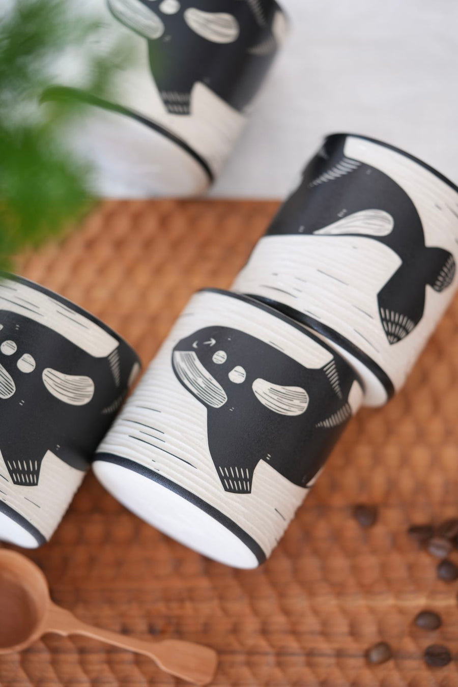 BAIYA Studio Handmade Orca Cup