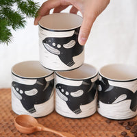 BAIYA Studio Handmade Orca Cup