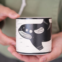 BAIYA Studio Handmade Orca Cup