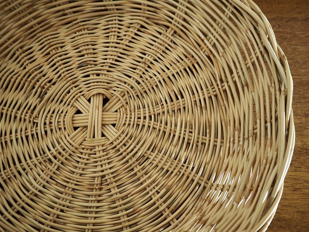 Matsunoya 松野屋 Rattan Round Tray