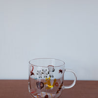 Cyilabo Chika Sakaguchi Glass Mug Bread