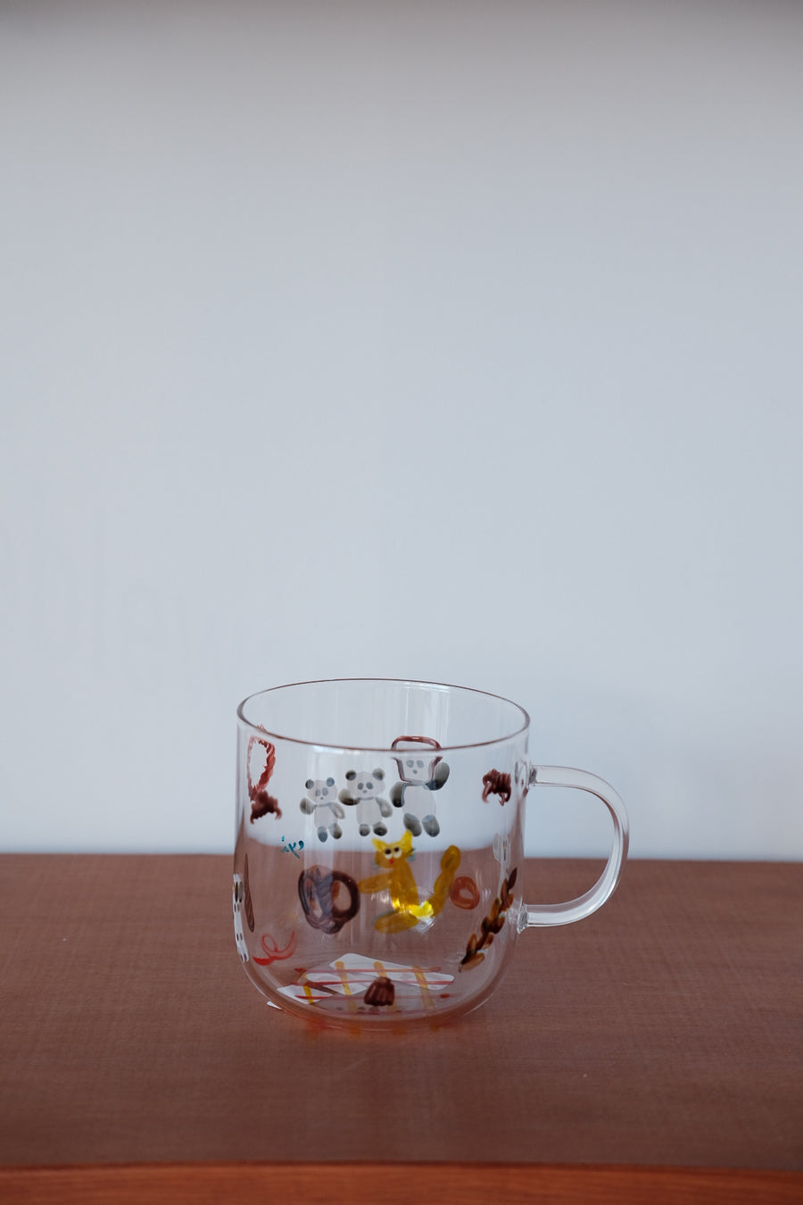 Cyilabo Chika Sakaguchi Glass Mug Bread