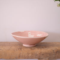 Shibata Ayami Ceramic Shallow Round Bowl