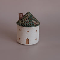 Forest Seed Pottery Ceramic Clay House Sugar Pot