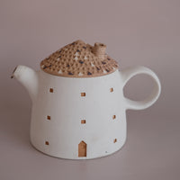 Forest Seed Pottery Ceramic Clay House Tea Pot