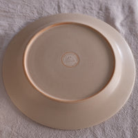 Buncho Pottery 7寸/ Sheep and mimosa rim dish (m-size)