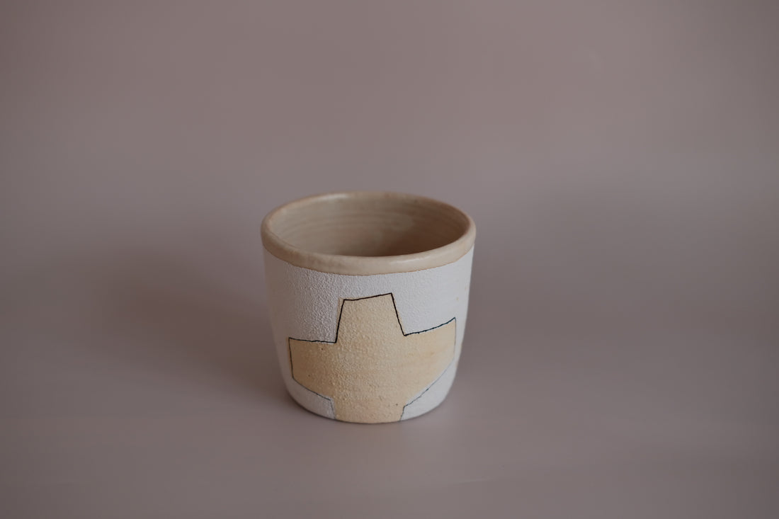 Hapun Pottery colorful series tea cup