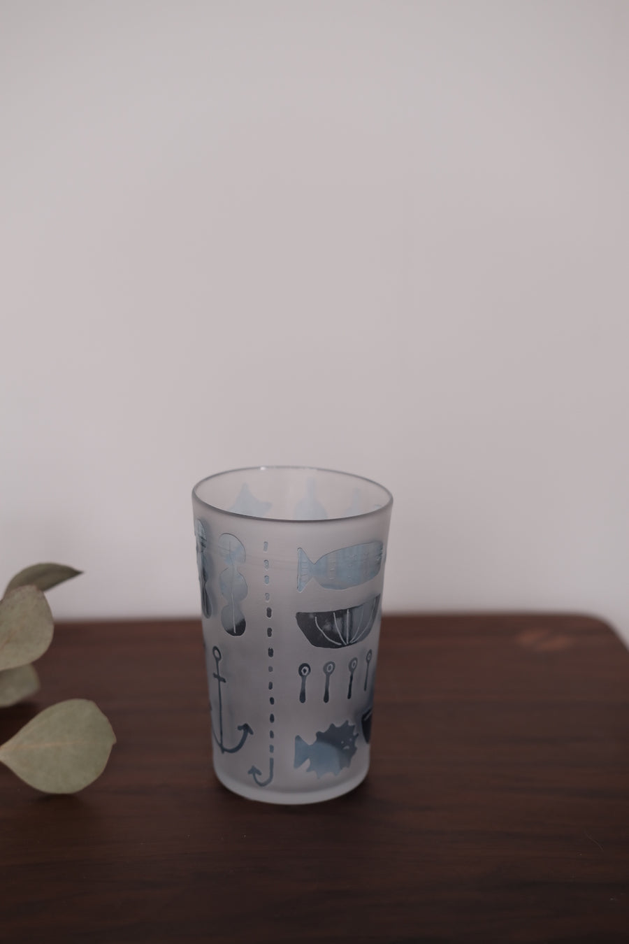 Sala Watanabe Glass Blue Tumbler Large