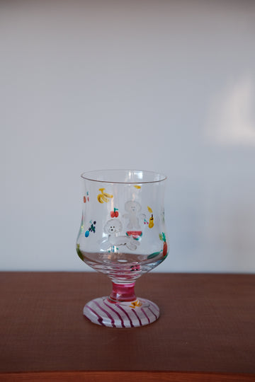 Cyilabo Chika Sakaguchi Glass Parfait Cup - Poodle