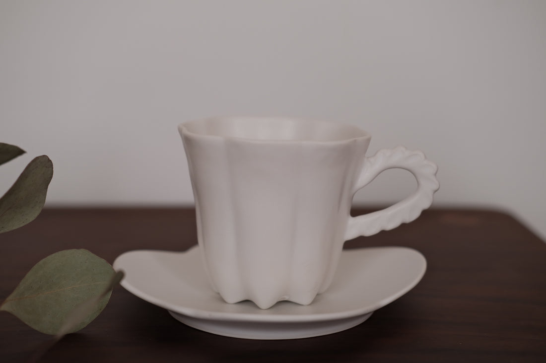 Kasumi Fujimura White Ceramic Mug 200ml