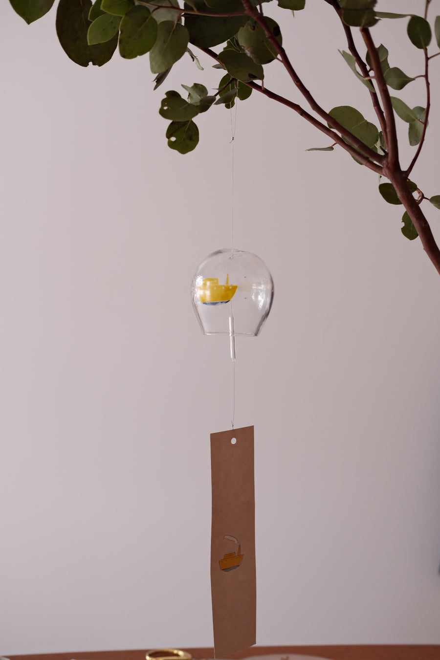 Sala Watanabe Glass Wind Chime Ship