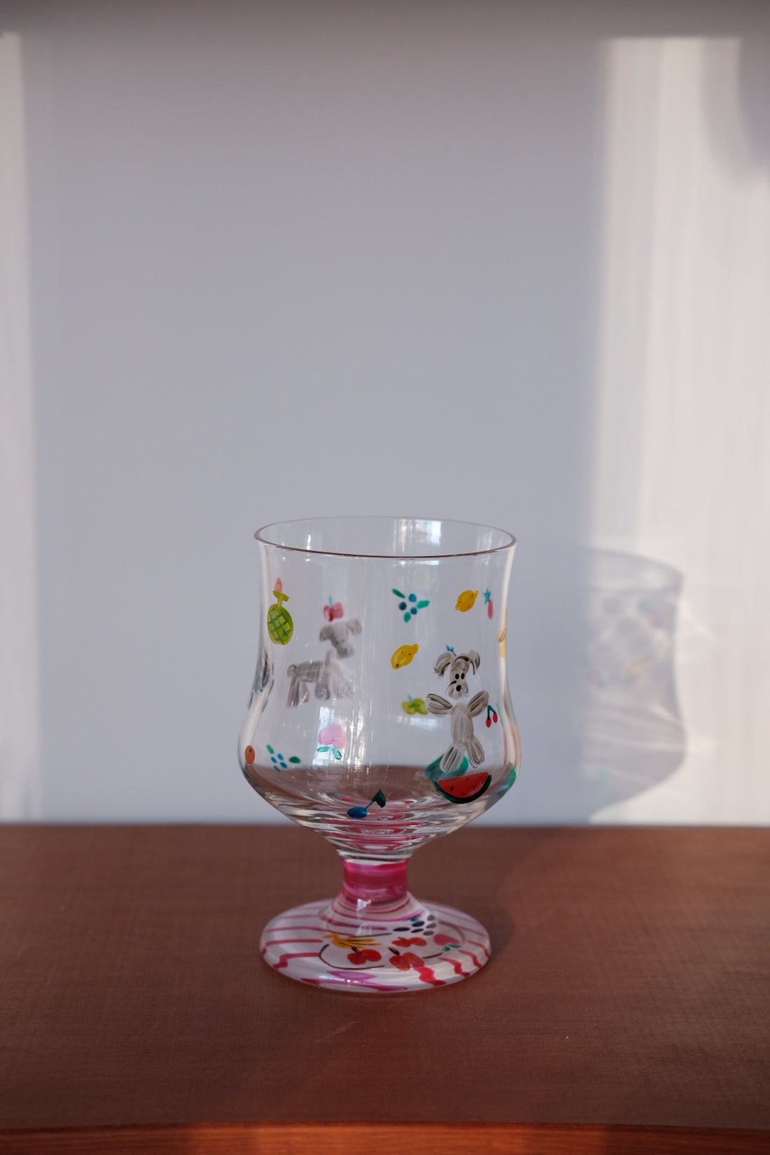 Cyilabo Chika Sakaguchi Glass Parfait Cup - Schnauzer