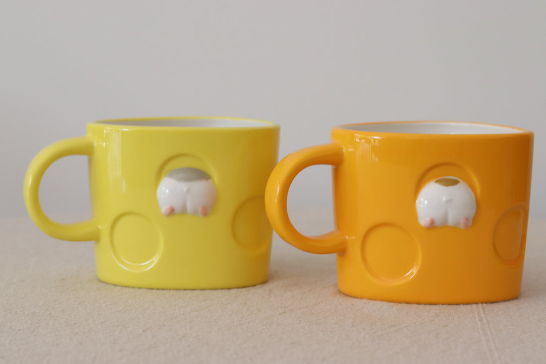 Decole Hamsters Cheese Mug