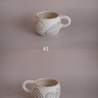 Hapun Pottery nuts series mug