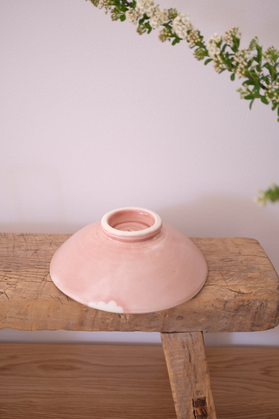 Shibata Ayami Ceramic Shallow Round Bowl