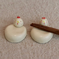 Seto Ware Animal Chopstick Rest