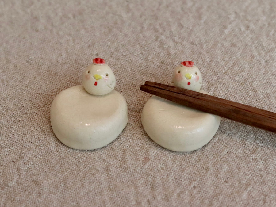 Seto Ware Animal Chopstick Rest