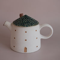 Forest Seed Pottery Ceramic Clay House Tea Pot