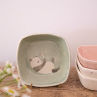 Shibata Ayami Ceramic Square Bowl