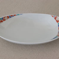 Kutani Ware Oval Plate