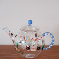 hina hiyo club Glass Teapot #3