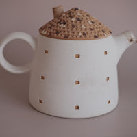 Forest Seed Pottery Ceramic Clay House Tea Pot