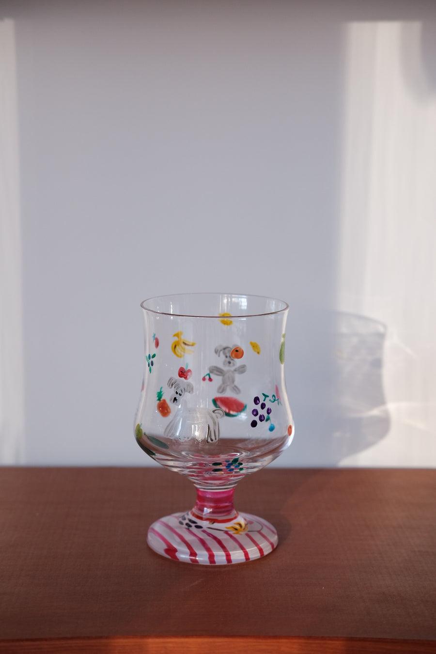 Cyilabo Chika Sakaguchi Glass Parfait Cup - Schnauzer