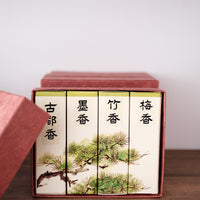 Kousaido Koto, Sumi, Take, Ume Incense Set - 15 Sticks Each of 4 Types