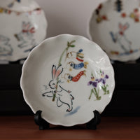 Arita Ware Handmade Bunny Birth Month Small Plate