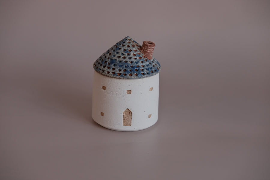 Forest Seed Pottery Ceramic Clay House Sugar Pot