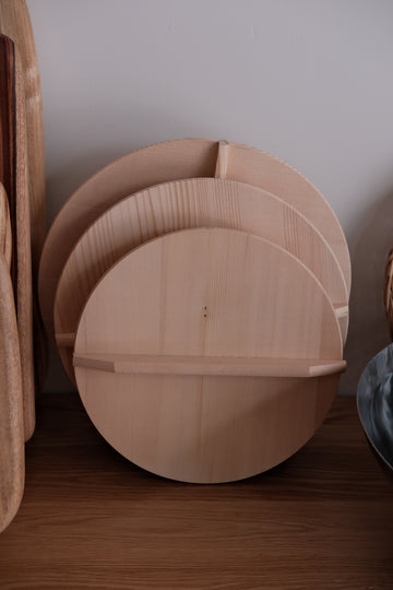 Spruce Wood Pot Lid