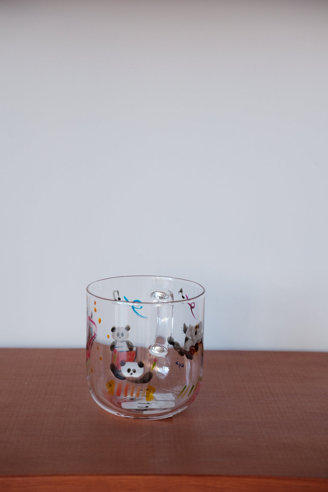 Cyilabo Chika Sakaguchi Glass Mug Panda Koala